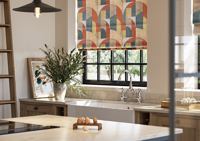 Varadero Velvet, Russet - Twist&Fit Roman Blind - Image 5